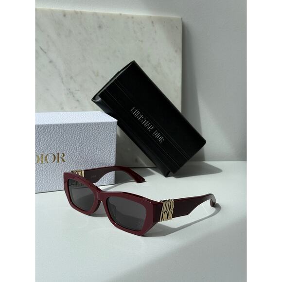 NEW Dior MissDior S1F Cat Eye Sunglasses Burgundy Red main image 7